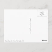 ポテトイーターズバイビンセント・ヴァン・ゴッホ ポストカード (裏面)