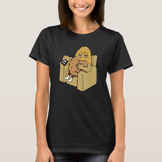 ポテトオンアームチェア Tシャツ (正面)