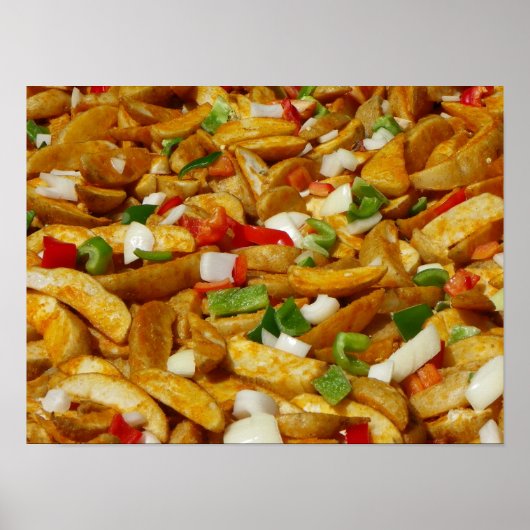 ポテトカッコいいフライのポスター! ポスター (正面)