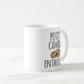 ポテトカメラ愛好家 Goofy 写真撮影 ユーモア コーヒーマグカップ (正面右)