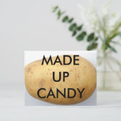 ポテトキャンディはがきアート型枠 ポストカード (スタンド正面)