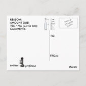 ポテトキャンディはがきアート型枠 ポストカード (裏面)