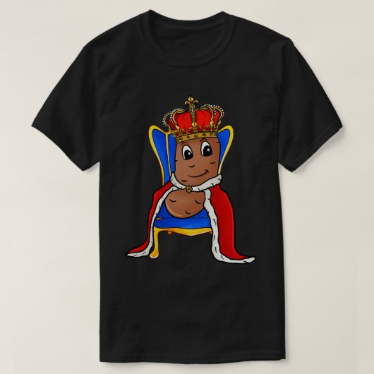 ポテトキング Tシャツ (デザイン正面)