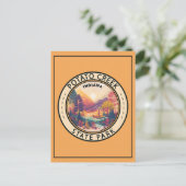 ポテトクリーク州パークインディアナエンブレム ポストカード (スタンド正面)