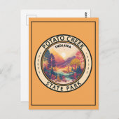 ポテトクリーク州パークインディアナエンブレム ポストカード (正面/裏面)
