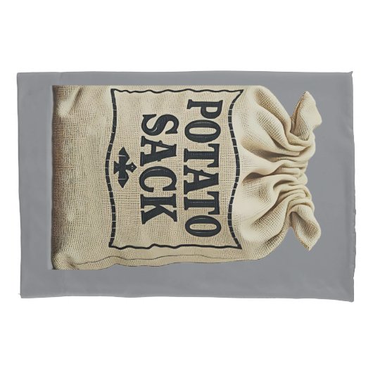 ポテトサック 枕カバー (正面)