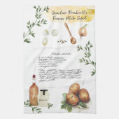 ポテトサラダ |レシピ家宝タオル キッチンタオル (縦)