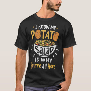 ポテトサラダBBQパーティー Tシャツ