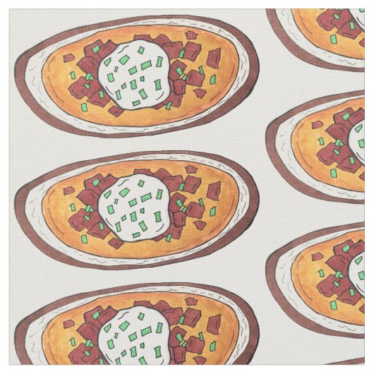 ポテトスキンスナック食品前菜ベーコン ファブリック (クローズアップ)