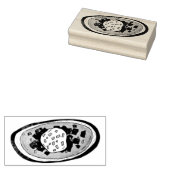 ポテトスキンスナック食品前菜ベーコン ラバースタンプ (押印)