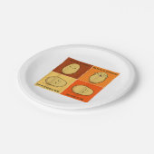 ポテトスパッドルートベジタブルタータービーガン恋人ケト ペーパープレート (アングル)