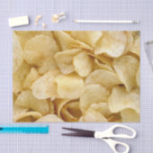 ポテトチップのティッシュペーパー 薄葉紙 (クラフト)