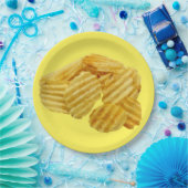 ポテトチップの使い捨て可能な紙皿のボール ペーパープレート (パーティー)