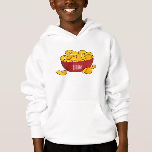 ポテトチップスのキャラクターイラスト (正面)
