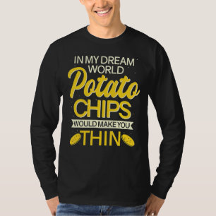 ポテトチップススナック愛好家 Tシャツ