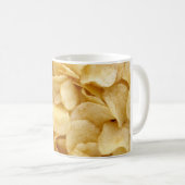 ポテトチップス愛好家のマグカップ コーヒーマグカップ (正面右)