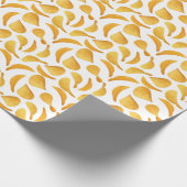 ポテトチップス模様 ラッピングペーパー (角)