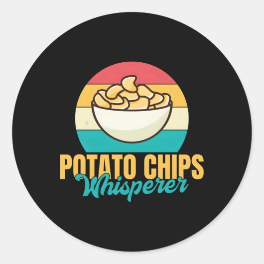ポテトチップス泡立て器 ラウンドシール (正面)