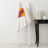 ポテトチップス漫画イラストレーション シェルパブランケット (インサイチュ)