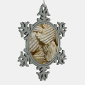 ポテトチップス スノーフレークピューターオーナメント (左)