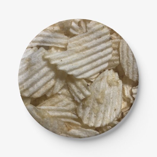 ポテトチップス ペーパープレート (正面)