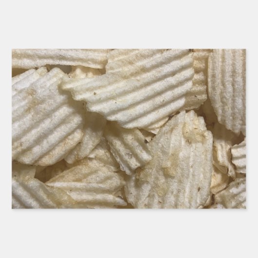 ポテトチップス ラッピングペーパーシート (正面)