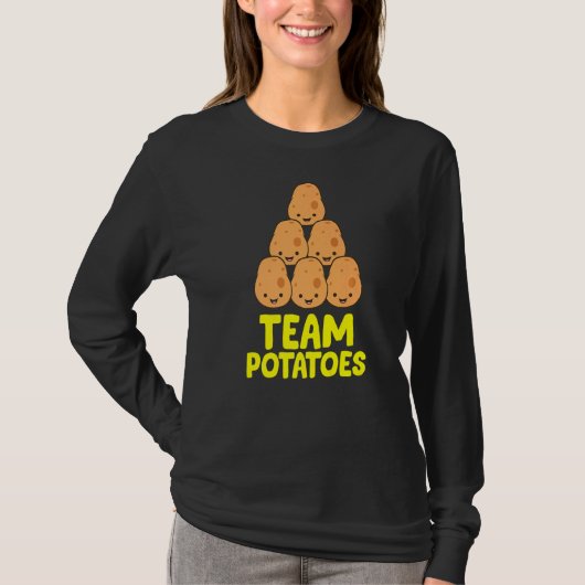 ポテトチームポテト Tシャツ (正面)