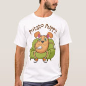ポテトパピーTシャツさん男性へ Tシャツ (正面)