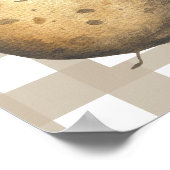 ポテトファースト誕生日マイルストーン誕生日 ポスター (角)