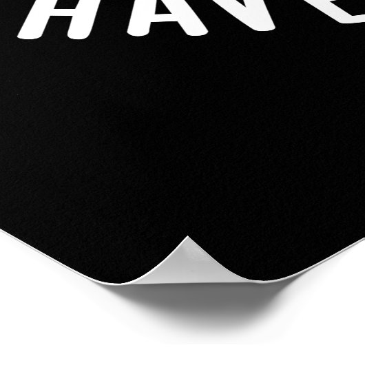 ポテトプーンにピーリングを持って下さい ポスター (角)