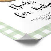 ポテトベイビーシャワー – ベビー用の本 ポスター (角)