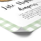 ポテトベイビーシャワー – 深夜おむつゲーム ポスター (角)