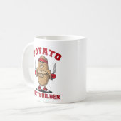 ポテトボディビルダー コーヒーマグカップ (正面左)