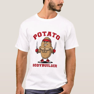 ポテトボディビルダー Tシャツ