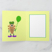 ポテトモンスター誕生日カード サンキューカード (内部)