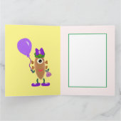 ポテトモンスター誕生日カード サンキューカード (内部)