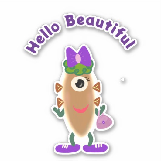 ポテトモンスター シール (正面)