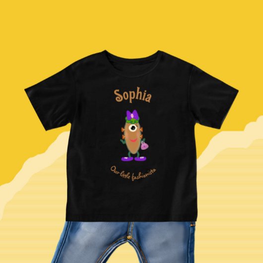 ポテトモンスター ベビーTシャツ