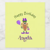 ポテトモンスター ワインラベル (シングルラベル)