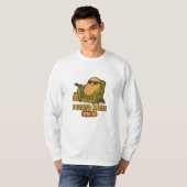 ポテトモード - 怠惰な人生が始まる Tシャツ (正面フル)