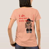 ポテト得? Tシャツ (裏面)