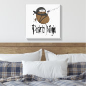 ポテト忍者 キャンバスプリント (インサイチュ (寝室))