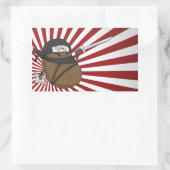 ポテト忍者 長方形シール (バッグ)