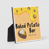 ポテト焼いたバープラーク フォトプラーク (正面)