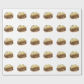 ポテト焼いた ラッピングペーパー (フラット)