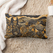 ポテト農家装飾用クッション ランバークッション (ブランケット)