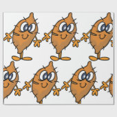 ポテト顔 ラッピングペーパー (フラット)