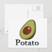 ポテト ポストカード (正面/裏面)