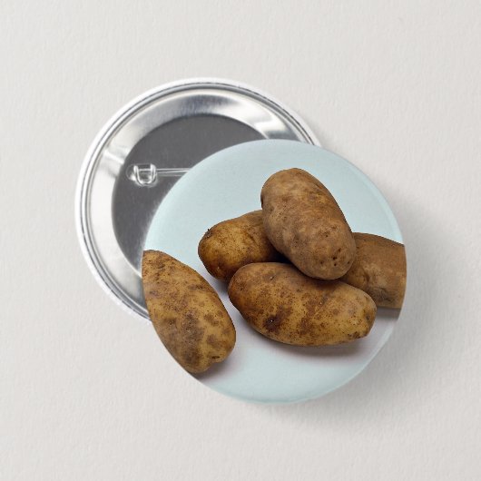 ポテト 缶バッジ (正面&裏面)