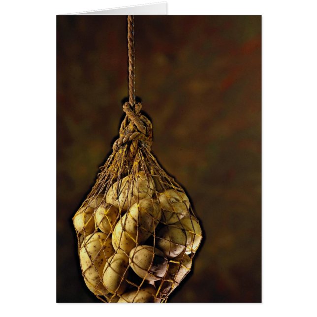 ポテト、静物画 (正面)